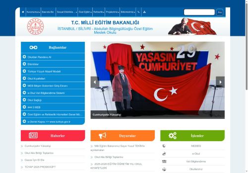 Abdullah Bilgingüllüoğlu Özel Eğitim Meslek Okulu - İSTANBUL / SİLİVRİ