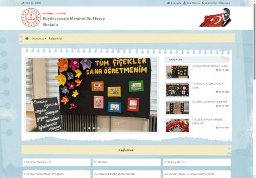 Büyükçavuşlu Mehmet Akif Ersoy İlkokulu - İSTANBUL / SİLİVRİ