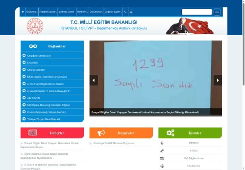 Değirmenköy Atatürk Ortaokulu - İSTANBUL / SİLİVRİ