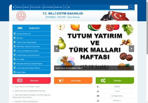 Gazi ilkokulu - İSTANBUL / SİLİVRİ