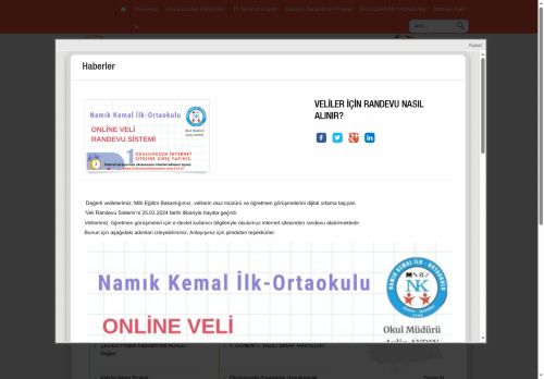 NAMIK KEMAL ORTAOKULU - İSTANBUL / SİLİVRİ