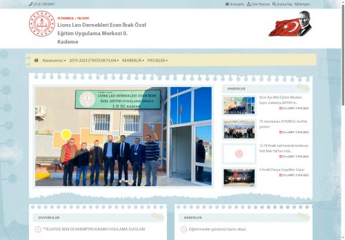 Lions Leo Dernekleri Esen İbak Özel Eğitim Uygulama Merkezi II. Kademe - İSTANBUL / SİLİVRİ