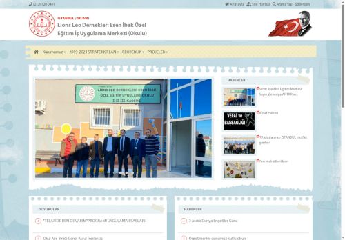 Lions Leo Dernekleri Esen İbak Özel Eğitim İş Uygulama Merkezi (Okulu) - İSTANBUL / SİLİVRİ