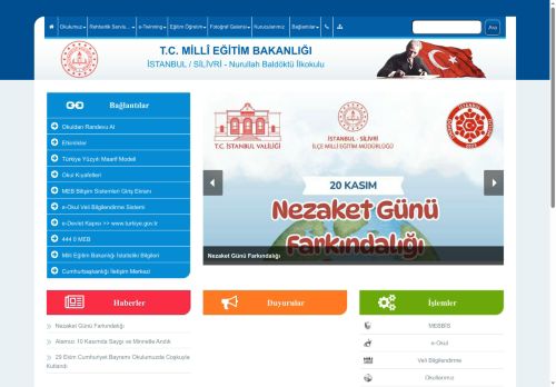 Nurullah Baldöktü İlkokulu - İSTANBUL / SİLİVRİ