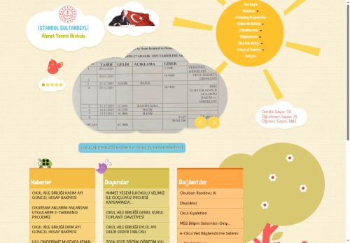 Ahmet Yesevi İlkokulu - İSTANBUL / SULTANBEYLİ