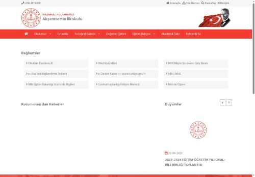 Akşemsettin İlkokulu - İSTANBUL / SULTANBEYLİ