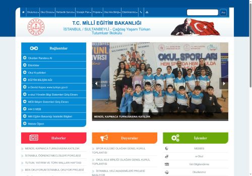 Çağdaş Yaşam Türkan Tutumluer İlkokulu - İSTANBUL / SULTANBEYLİ