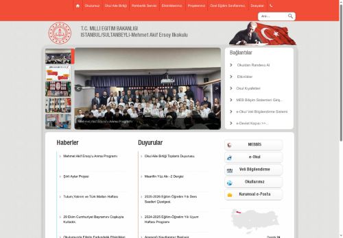 Mehmet Akif Ersoy İlkokulu - İSTANBUL / SULTANBEYLİ