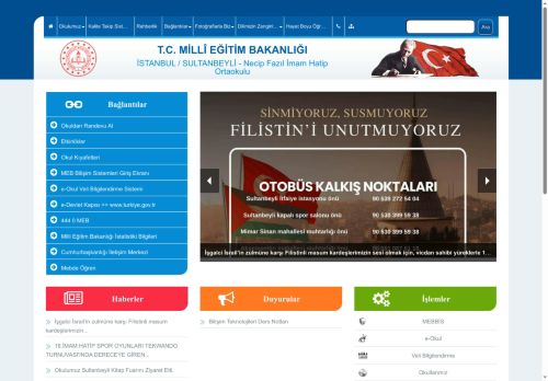 Necip Fazıl İmam Hatip Ortaokulu - İSTANBUL / SULTANBEYLİ