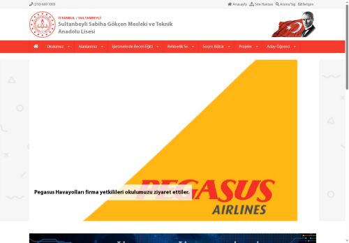 Sultanbeyli Sabiha Gökçen Mesleki ve Teknik Anadolu Lisesi - İSTANBUL / SULTANBEYLİ