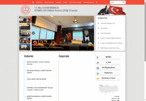 Atatürk Çiftliği Ortaokulu - İSTANBUL / SULTANGAZİ