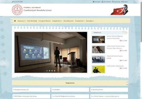 Cumhuriyet Anadolu Lisesi - İSTANBUL / SULTANGAZİ