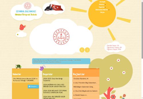 Melahat Öztoprak İlkokulu - İSTANBUL / SULTANGAZİ