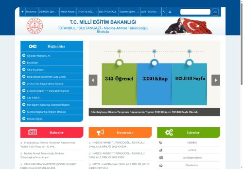 Nadide-Ahmet Tütüncüoğlu İlkokulu - İSTANBUL / SULTANGAZİ