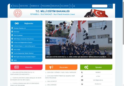 Nuri Pakdil Anadolu Lisesi - İSTANBUL / SULTANGAZİ