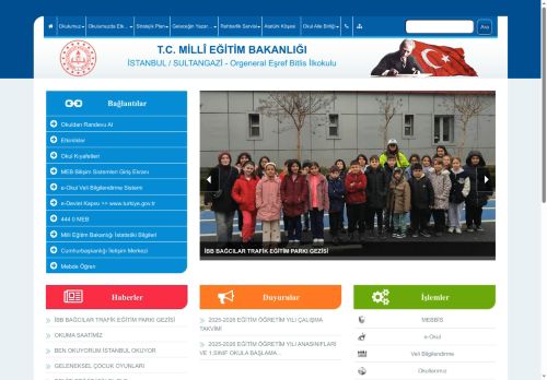 Orgeneral Eşref Bitlis İlkokulu - İSTANBUL / SULTANGAZİ