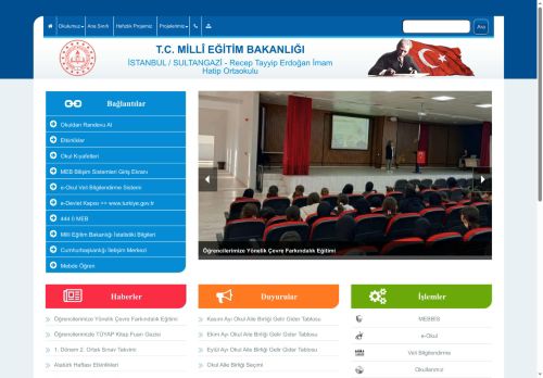 Recep Tayyip Erdoğan İmam Hatip Ortaokulu - İSTANBUL / SULTANGAZİ