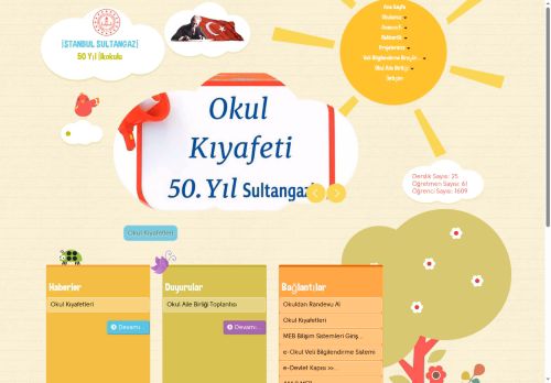 50 Yıl İlkokulu - İSTANBUL / SULTANGAZİ