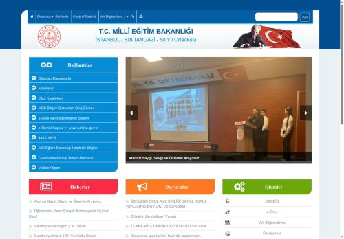 50 Yıl Ortaokulu - İSTANBUL / SULTANGAZİ