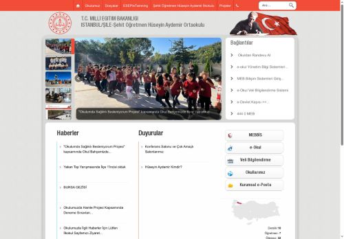 Şehit Öğretmen Hüseyin Aydemir Ortaokulu - İSTANBUL / ŞİLE