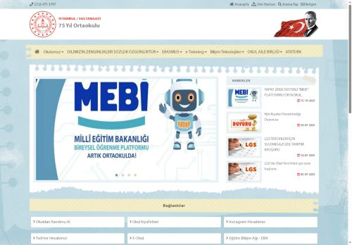 75 Yıl Ortaokulu - İSTANBUL / SULTANGAZİ