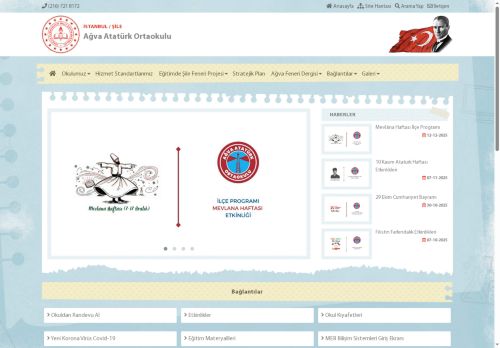 Ağva Atatürk Ortaokulu - İSTANBUL / ŞİLE