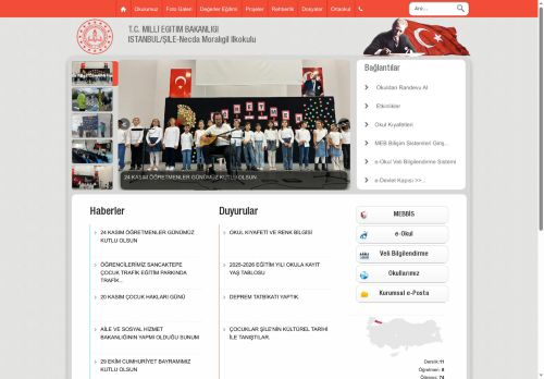 Necda Moralıgil İlkokulu - İSTANBUL / ŞİLE