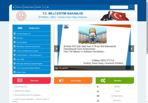 Feriköy İmam Hatip Ortaokulu - İSTANBUL / ŞİŞLİ