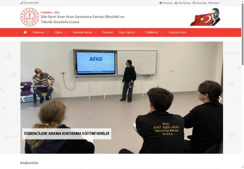 Şile Ayet Azer Aran Savunma Sanayi Mesleki ve Teknik Anadolu Lisesi - İSTANBUL / ŞİLE