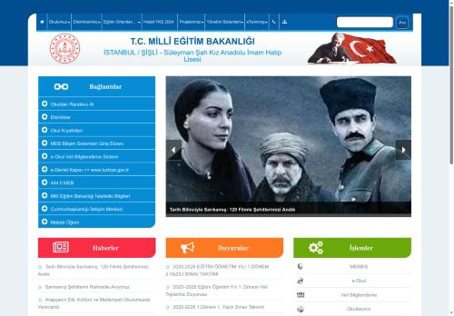 Süleyman Şah Kız Anadolu İmam Hatip Lisesi - İSTANBUL / ŞİŞLİ