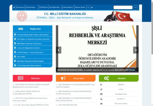 Şişli Rehberlik ve Araştırma Merkezi - İSTANBUL / ŞİŞLİ