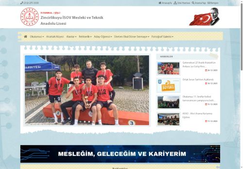 Zincirlikuyu İSOV Mesleki ve Teknik Anadolu Lisesi - İSTANBUL / ŞİŞLİ