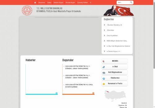 Gazi Mustafa Paşa Ortaokulu - İSTANBUL / TUZLA