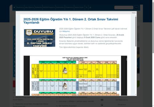 Kaşif Kalkavan Çok Programlı Anadolu Lisesi - İSTANBUL / TUZLA