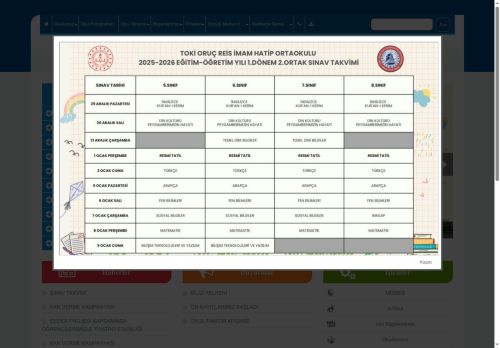 TOKİ Oruç Reis İmam Hatip Ortaokulu - İSTANBUL / TUZLA