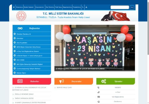 Tuzla Anadolu İmam Hatip Lisesi - İSTANBUL / TUZLA