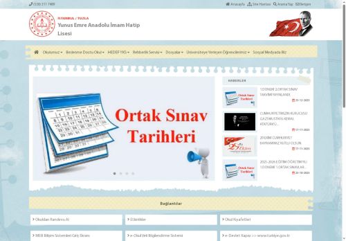 Yunus Emre Anadolu İmam Hatip Lisesi - İSTANBUL / TUZLA