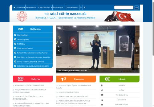 Tuzla Rehberlik ve Araştırma Merkezi - İSTANBUL / TUZLA