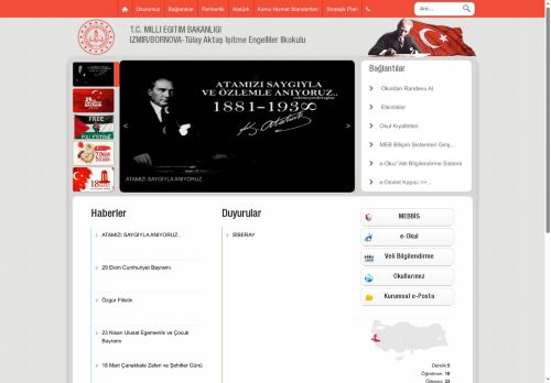 Tülay Aktaş İşitme Engelliler İlkokulu - İZMİR / BORNOVA