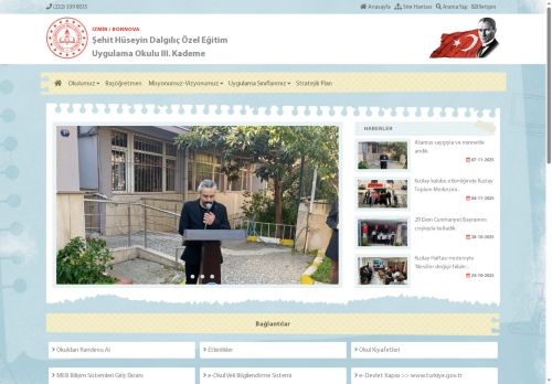 Şehit Hüseyin Dalgılıç Özel Eğitim Uygulama Okulu III. Kademe - İZMİR / BORNOVA