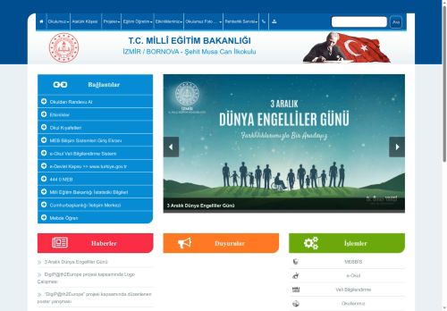 Şehit Musa Can İlkokulu - İZMİR / BORNOVA