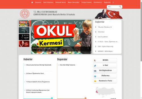 Şehit Mustafa Nerkis Ortaokulu - İZMİR / BORNOVA