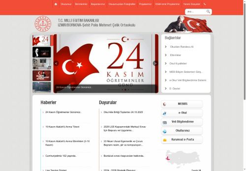 Şehit Polis Mehmet Çelik Ortaokulu - İZMİR / BORNOVA