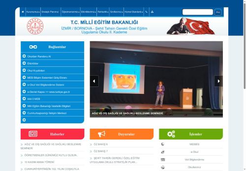 Şehit Tahsin Gerekli Özel Eğitim Uygulama Okulu II. Kademe - İZMİR / BORNOVA