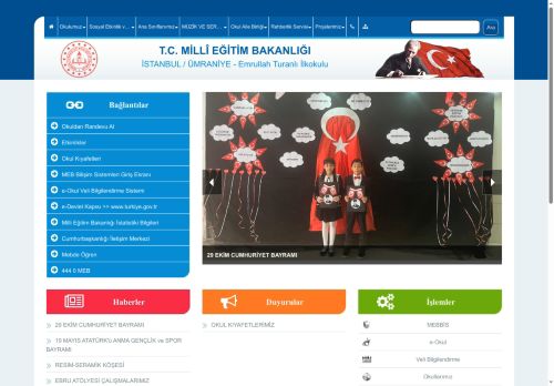 Emrullah Turanlı İlkokulu - İSTANBUL / ÜMRANİYE