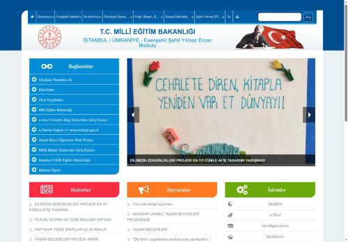 Esenşehir Şehit Yılmaz Ercan İlkokulu - İSTANBUL / ÜMRANİYE