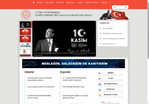 İMES Süheyl Erboz Mesleki Eğitim Merkezi - İSTANBUL / ÜMRANİYE