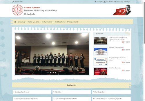 Mehmet Akif Ersoy İmam Hatip Ortaokulu - İSTANBUL / ÜMRANİYE