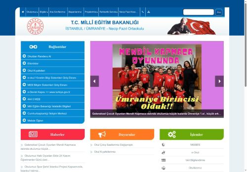 Necip Fazıl Ortaokulu - İSTANBUL / ÜMRANİYE