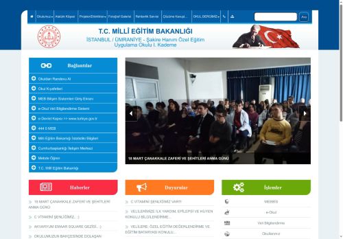 Şakire Hanım Özel Eğitim Uygulama Okulu I. Kademe - İSTANBUL / ÜMRANİYE